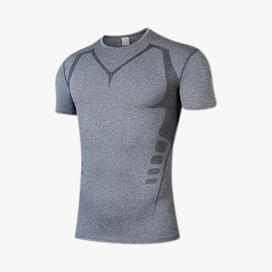 HaltPower T compressie-T-shirt in grijs