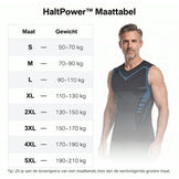 HaltPower maattabel