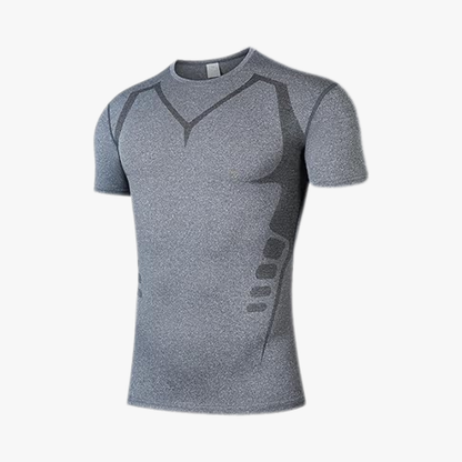 HaltPower T compressie-T-shirt in grijs