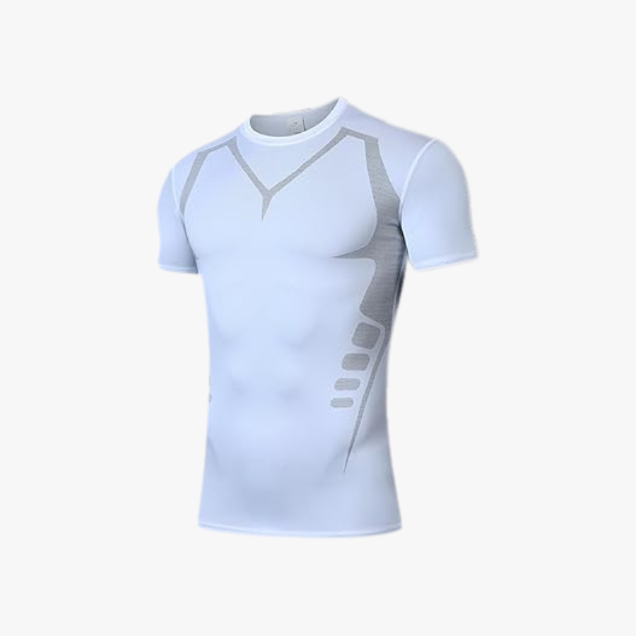 HaltPower T compressie-T-shirt in wit
